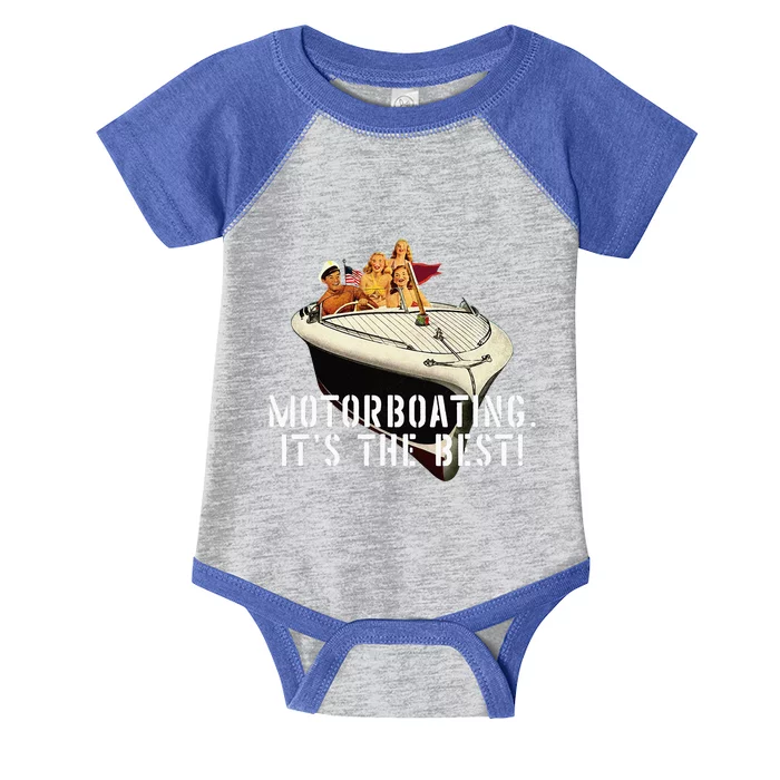 Funny Motorboating Its The Best Infant Baby Jersey Bodysuit