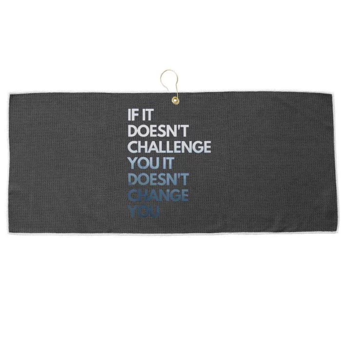 Fitness Motivation Inspirational Quote Fitness Large Microfiber Waffle Golf Towel