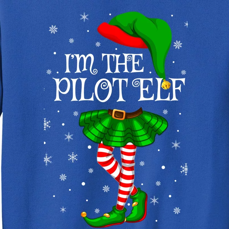 Family Matching Im The Pilot Elf Christmas Gift Sweatshirt