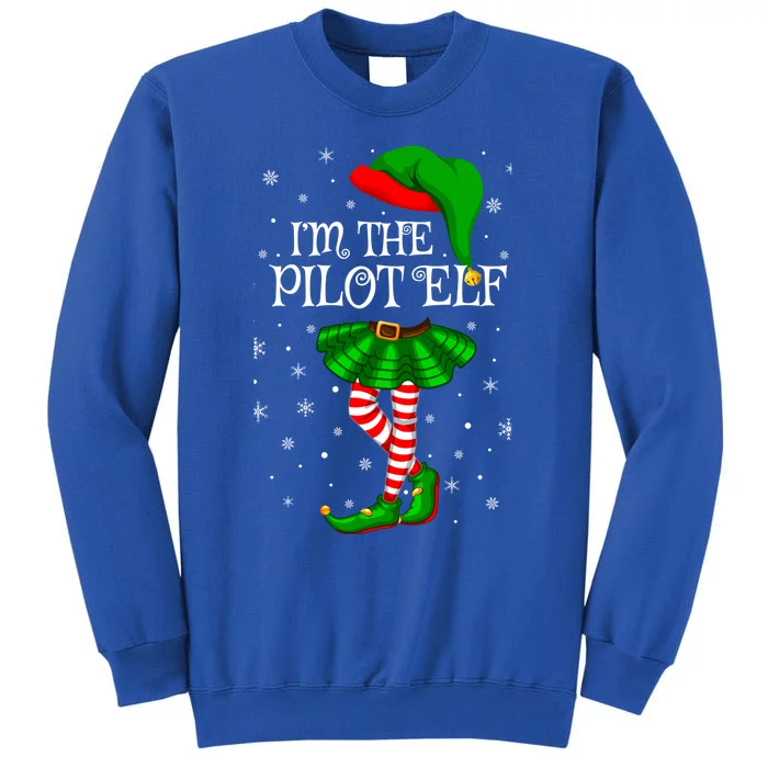 Family Matching Im The Pilot Elf Christmas Gift Sweatshirt