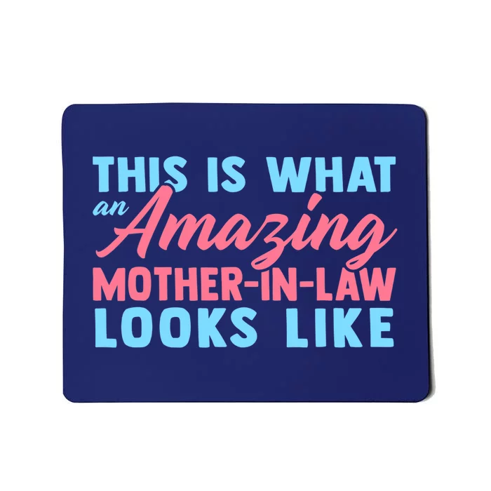 Funny Mother In Law From Daughter Mother's Day Wo Gift Mousepad