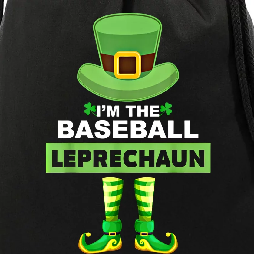 Family Matching IM The Baseball Leprechaun St PatrickS Day Gift Drawstring Bag