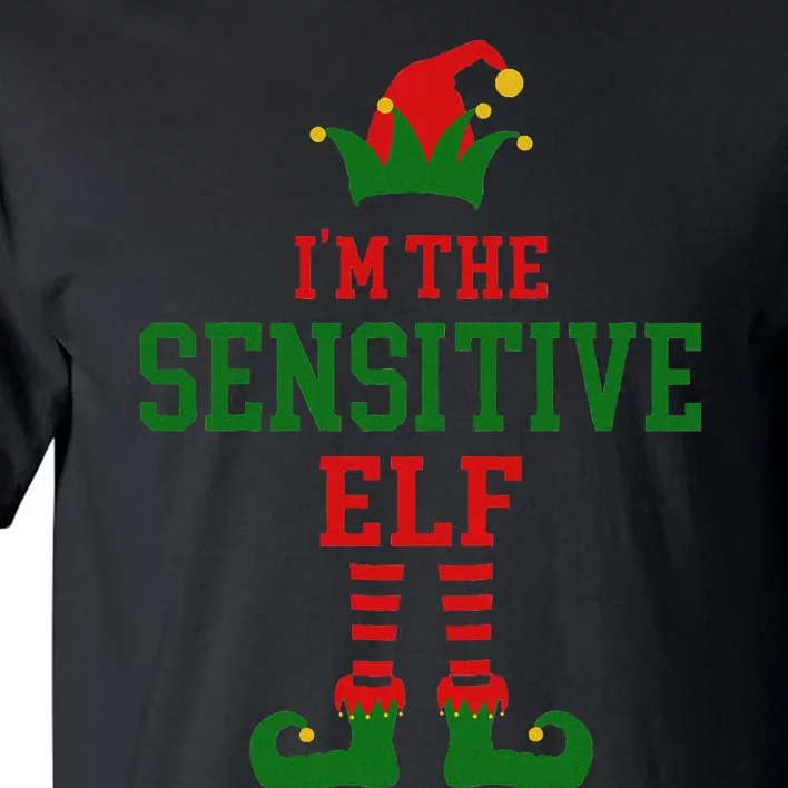 Family Matching IM The Sensitive Elf Christmas Tall T-Shirt