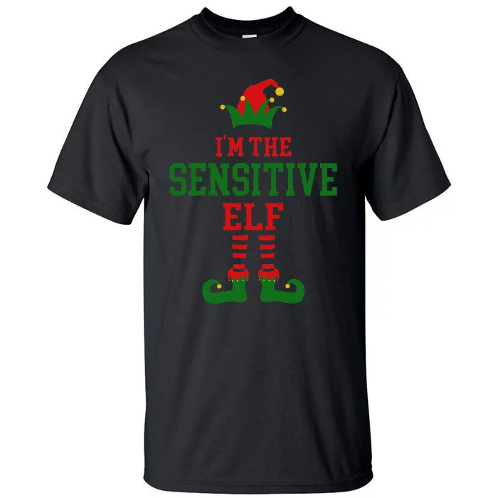 Family Matching IM The Sensitive Elf Christmas Tall T-Shirt