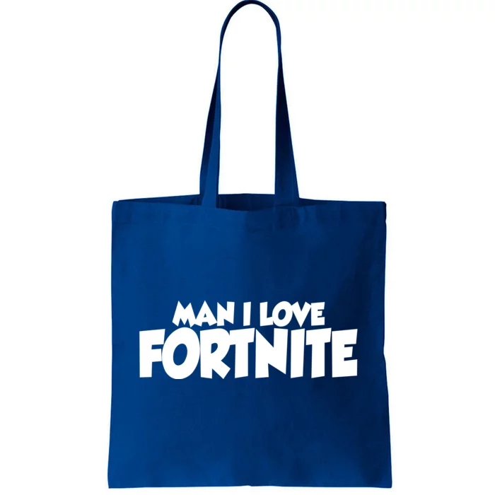 Funny Man I Love Fortnite Tote Bag