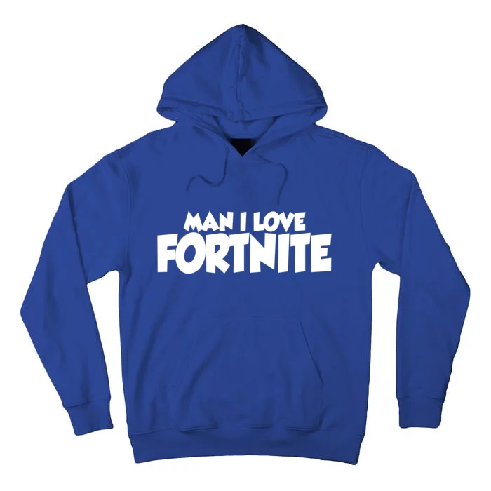 Funny Man I Love Fortnite Tall Hoodie