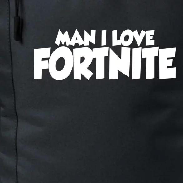 Funny Man I Love Fortnite Daily Commute Backpack