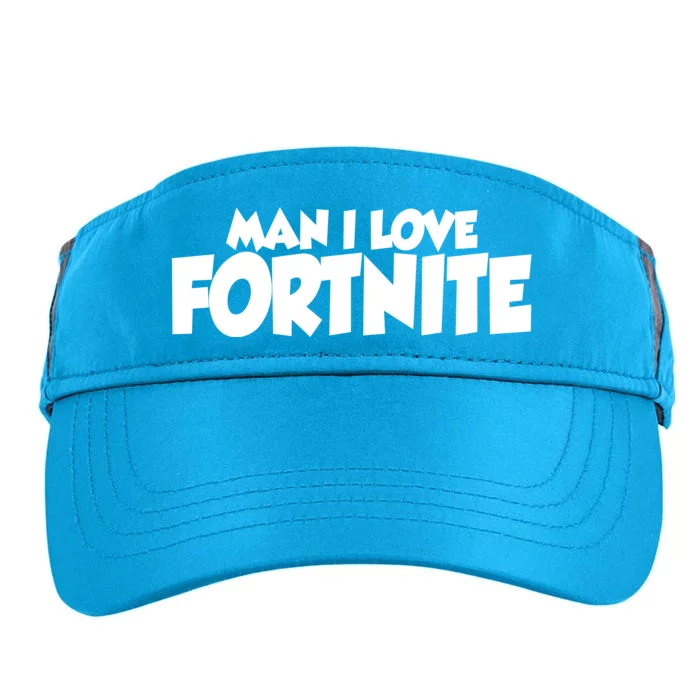 Funny Man I Love Fortnite Adult Drive Performance Visor