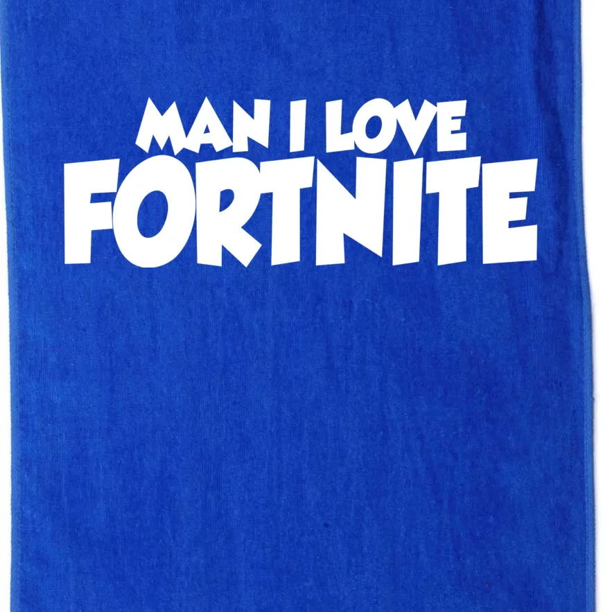 Funny Man I Love Fortnite Platinum Collection Golf Towel