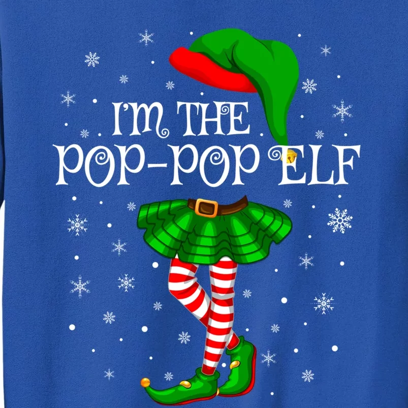 Family Matching IM The Poppop Elf Christmas Gift Sweatshirt