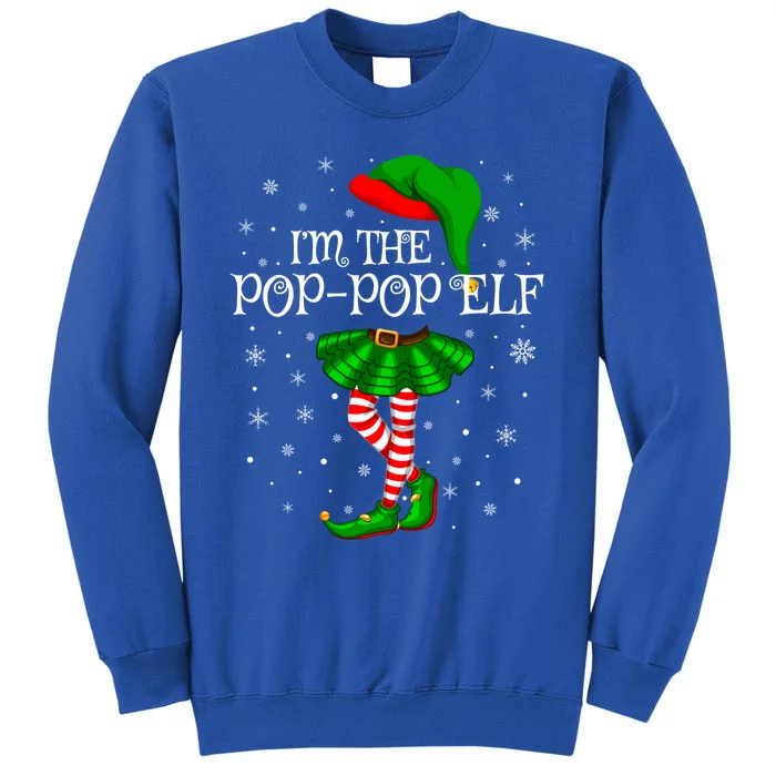 Family Matching IM The Poppop Elf Christmas Gift Sweatshirt