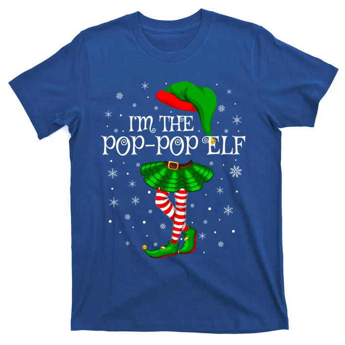 Family Matching IM The Poppop Elf Christmas Gift T-Shirt