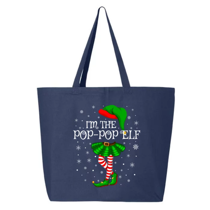 Family Matching IM The Poppop Elf Christmas Gift 25L Jumbo Tote