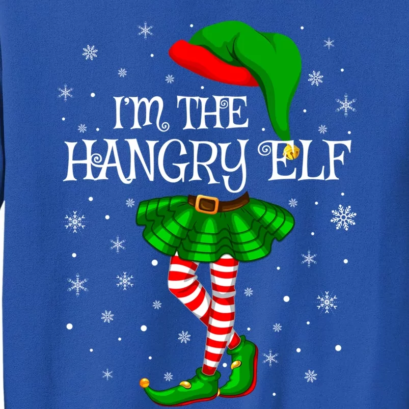 Family Matching Im The Hangry Elf Christmas Cool Gift Sweatshirt