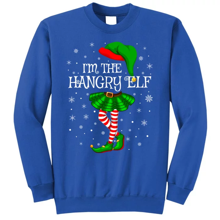 Family Matching Im The Hangry Elf Christmas Cool Gift Sweatshirt