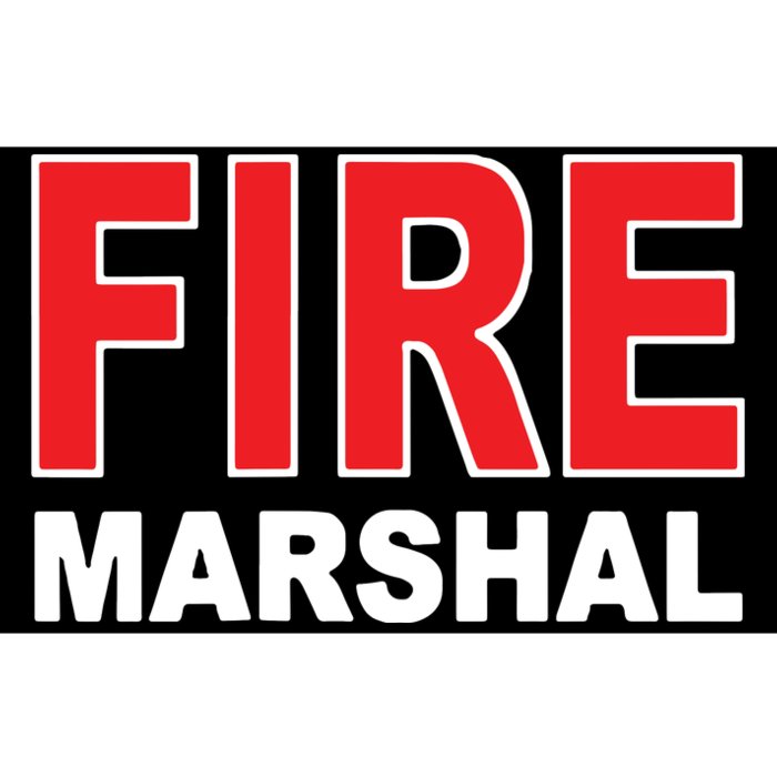 FIRE MARSHAL INVESTIGATOR COMMISSIONER FIREFIGHTER Bumper Sticker