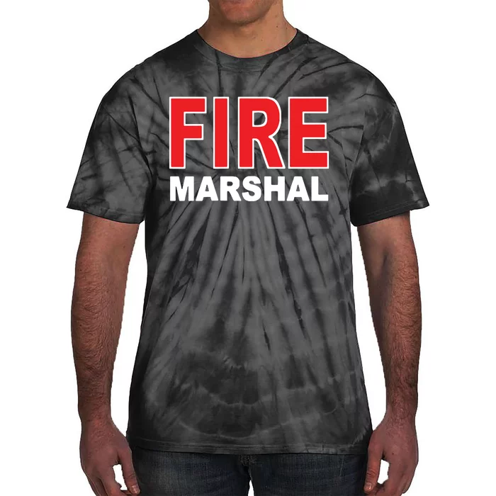 FIRE MARSHAL INVESTIGATOR COMMISSIONER FIREFIGHTER Tie-Dye T-Shirt