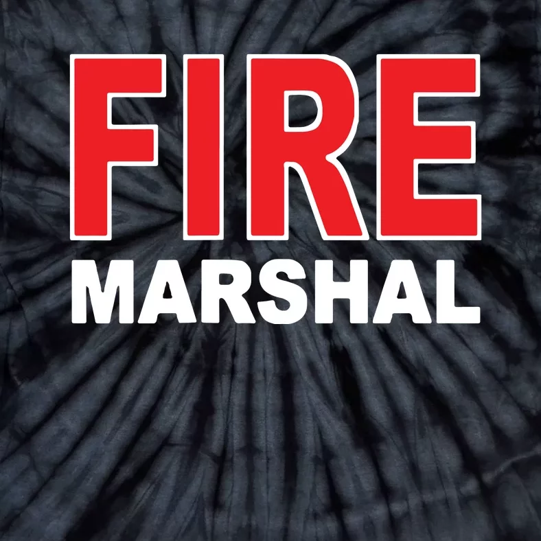 FIRE MARSHAL INVESTIGATOR COMMISSIONER FIREFIGHTER Tie-Dye T-Shirt