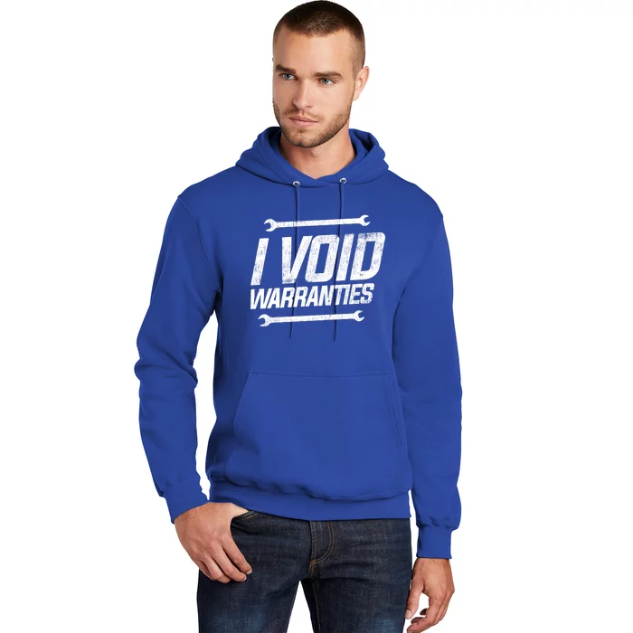 Funny Mechanics I Void Warranties Wrench Garage Gift Hoodie