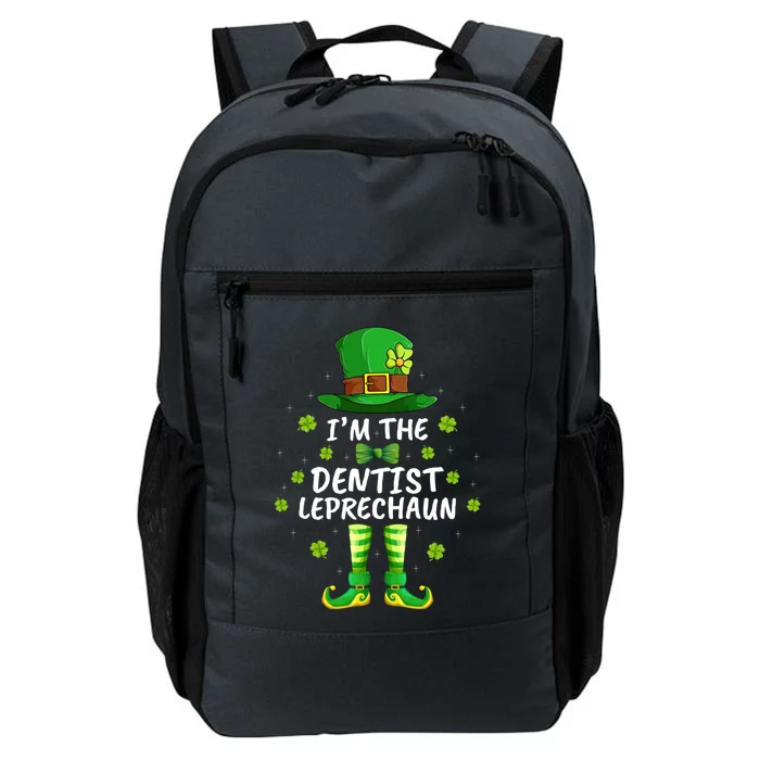 Family Matching I'm The Dentist Leprechaun St Patrick's Day Gift Daily Commute Backpack