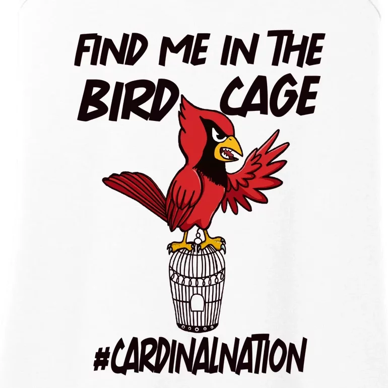 Find Me In The Bird Cage Ladies Essential Tank