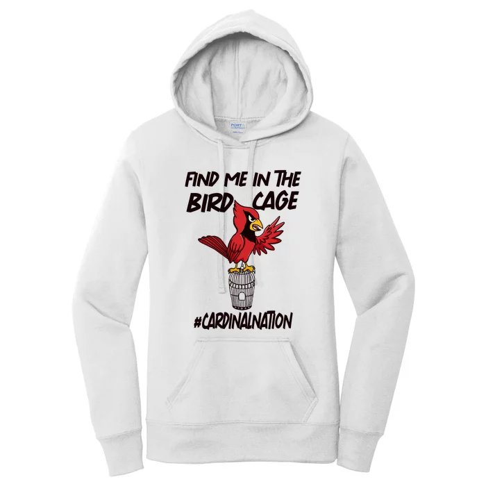 Find Me In The Bird Cage Women's Pullover Hoodie