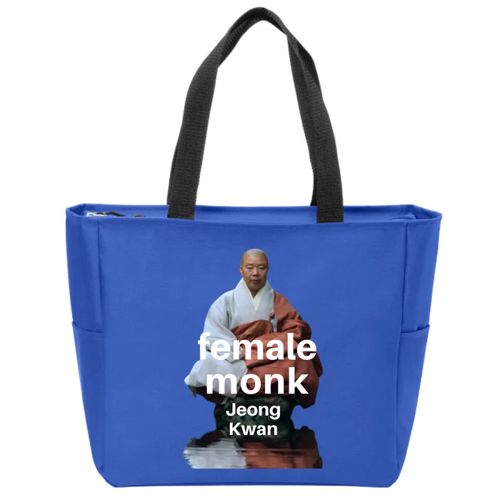 Female Monk Jeong Gift Strong Female Lead Gift Feminist Gift Zip Tote Bag