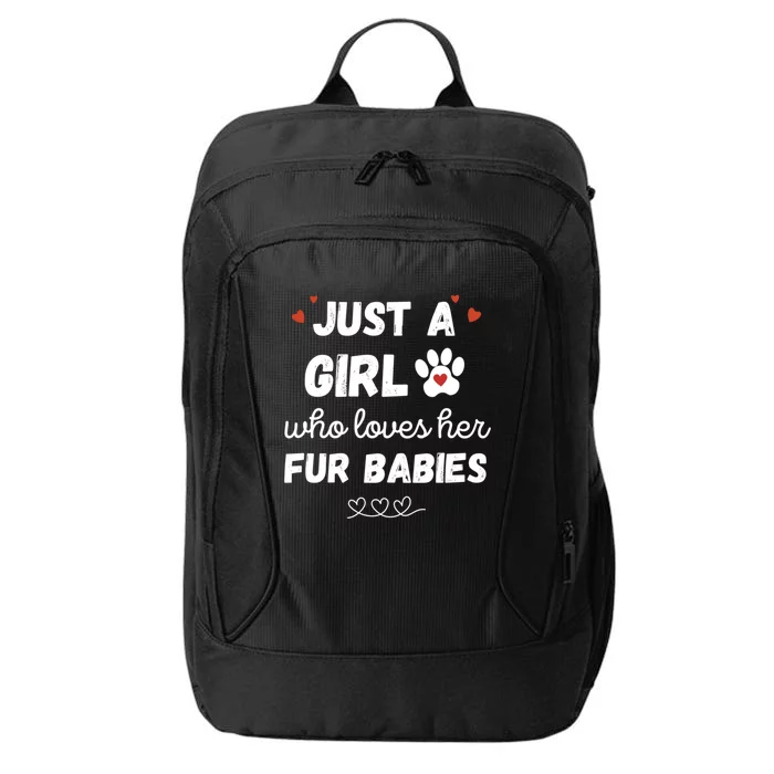 Fur Mom Just A Who Loves Her Fur Gift City Backpack