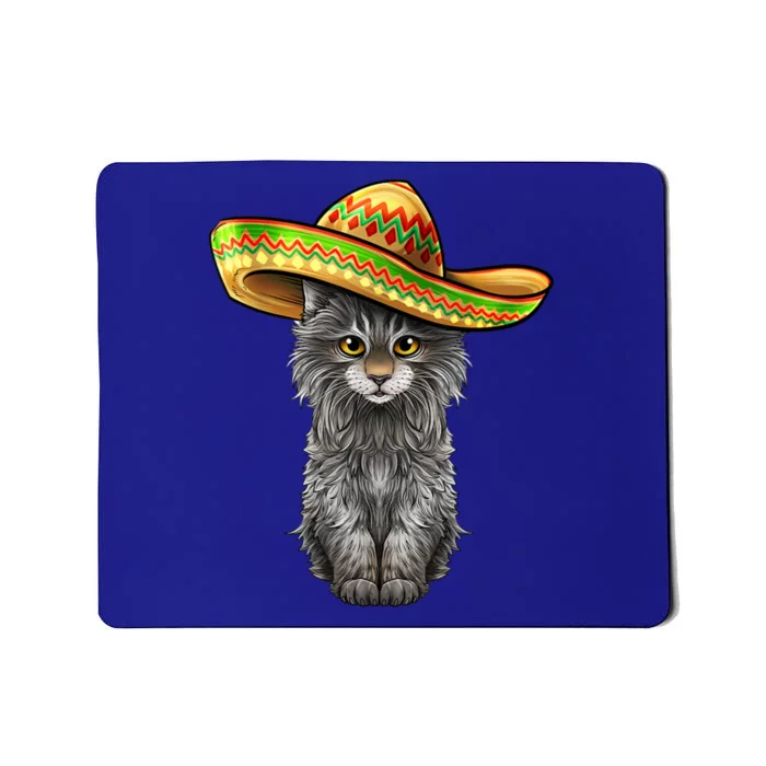 Funny Mexican Kitten Mousepad