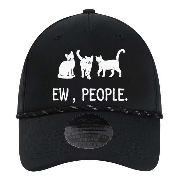 Funny Meow Kitty Black Cat Funny Ew People Meowy Cat Lovers Performance The Dyno Cap