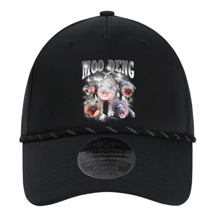 Funny Moodeng Kawaii Pygmy Hippo Cute Zoo Animal Lover Performance The Dyno Cap