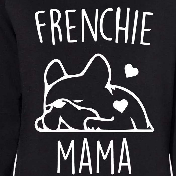 Frenchie Mama Love Womens California Wash Sweatshirt