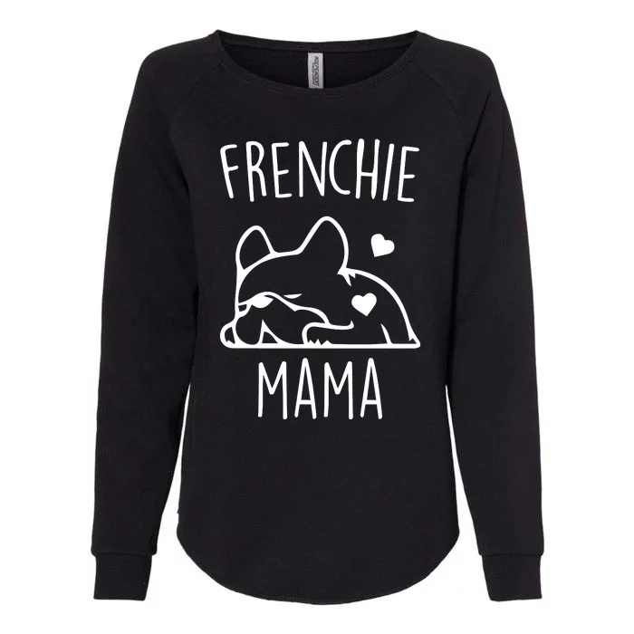 Frenchie Mama Love Womens California Wash Sweatshirt