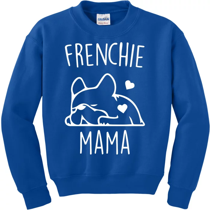 Frenchie Mama Love Kids Sweatshirt