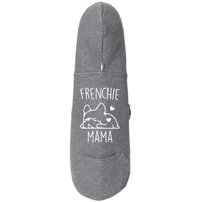 Frenchie Mama Love Doggie 3-End Fleece Hoodie