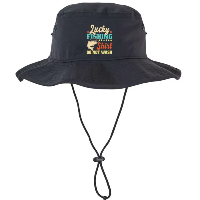 Funny My Lucky Fishing For Dad Legacy Cool Fit Booney Bucket Hat