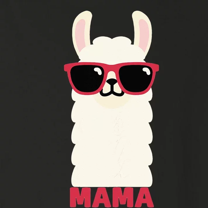 Funny Mama Llama Drama Mama Llama Momma Toddler Long Sleeve Shirt