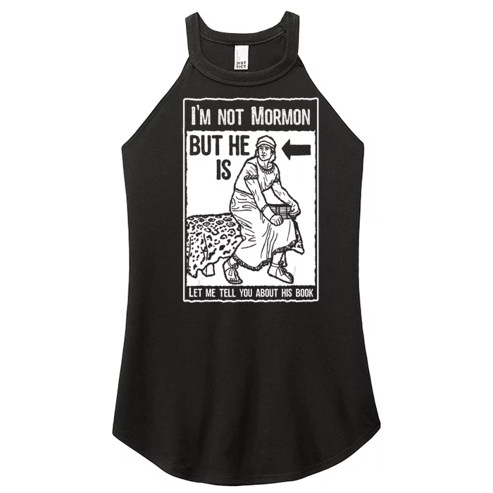 Funny Mormon Lds Book Of Mormon Missionary Women’s Perfect Tri Rocker Tank