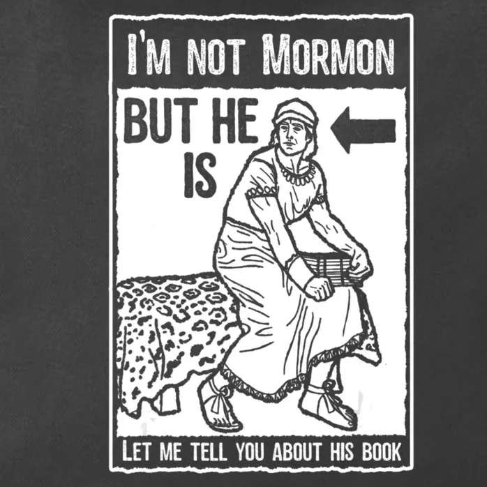 Funny Mormon Lds Book Of Mormon Missionary Zip Tote Bag