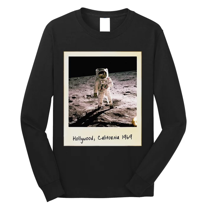 Fake Moon Landing Conspiracy Long Sleeve Shirt