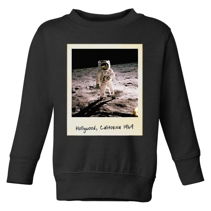 Fake Moon Landing Conspiracy Toddler Sweatshirt