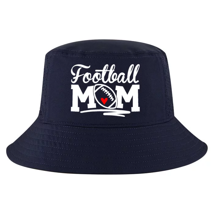 Football Mom Leopard Football Love Football Player Cool Comfort Performance Bucket Hat