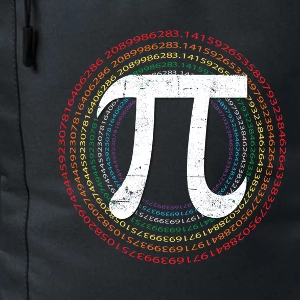 Funny Math Lover Pi 3 14 Number Symbol Math Science Pi Day Meaningful Gift Daily Commute Backpack