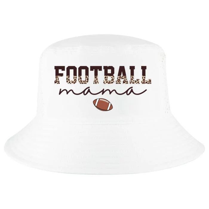 Football Mama Leopard Cool Comfort Performance Bucket Hat