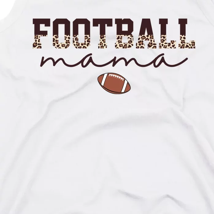 Football Mama Leopard Tank Top