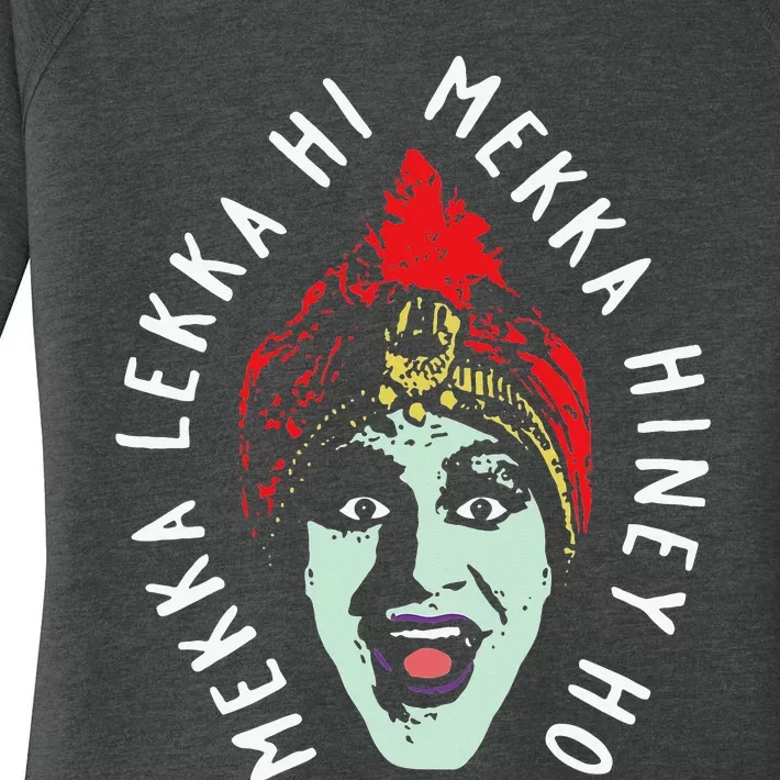 Funny Mekka Lekka Hi Mekka Hiney Ho Women's Perfect Tri Tunic Long Sleeve Shirt