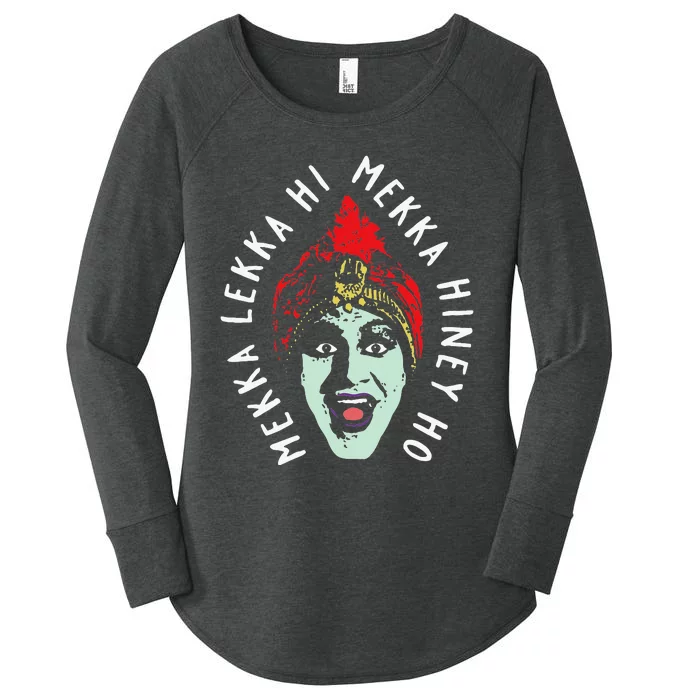 Funny Mekka Lekka Hi Mekka Hiney Ho Women's Perfect Tri Tunic Long Sleeve Shirt