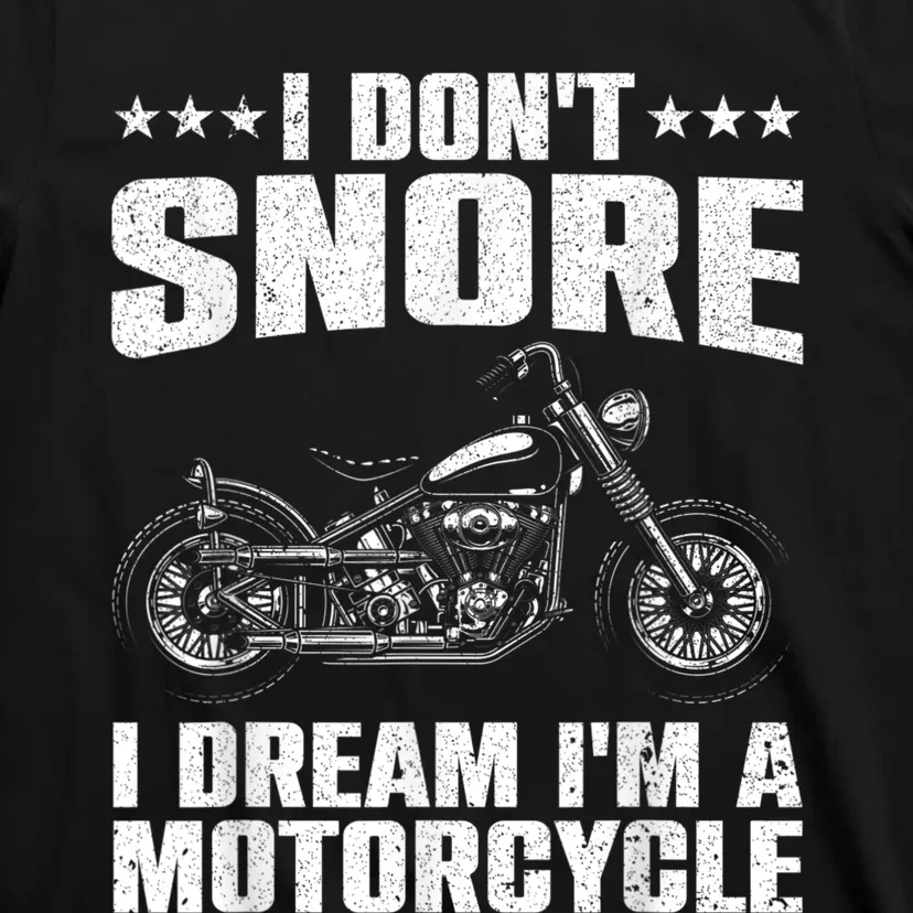 Funny Motorcycle Lover Graphic Women Men Motorbike Rider T-Shirt