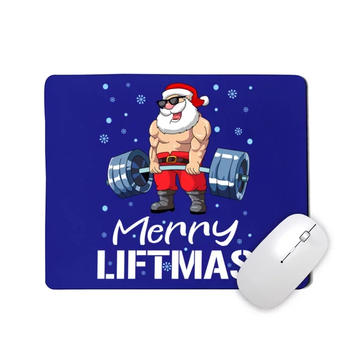 Funny Merry Liftmas Gym Fitness Christmas Gift Mousepad