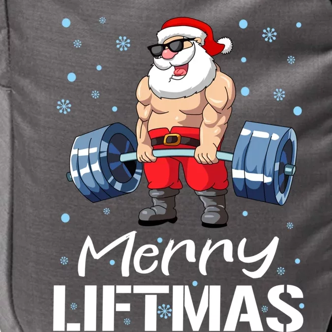 Funny Merry Liftmas Gym Fitness Christmas Gift Impact Tech Backpack